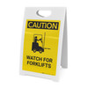 Caution: Watch for Forklifts - A-Frame Sign Caution: Watch for Forklifts - A-Frame Sign