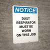 Notice: Dry Standpipe - Portrait Wall Sign Notice: Dry Standpipe - Portrait Wall Sign