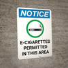 Notice: Dust Respirator Must Be Worn - Portrait Wall Sign