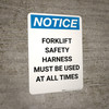 Notice: Full Cylinder Storage Area with Icon - Portrait Wall Sign Notice: Full Cylinder Storage Area with Icon - Portrait Wall Sign