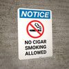 Notice: No Diving - Portrait Wall Sign