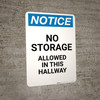 Notice: No Street Shoes ESD Shoes Required with Icon - Portrait Wall Sign