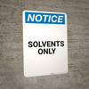 Notice: Visitors Must Report To Field Office for Safety Information - Portrait Wall Sign