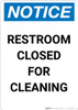 Notice: This Product Is Asbestos Free - Portrait Wall Sign