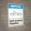 Notice: Sprinkler Valve Keep Open - Portrait Wall Sign