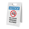 Notice: No Cigar Smoking Allowed - A-Frame Sign Notice: No Cigar Smoking Allowed - A-Frame Sign