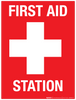 First Aid Station - Wall Sign First Aid Station - Wall Sign