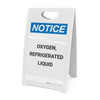 Notice: Oxygen Refrigerated Liquid - A-Frame Sign
