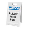 Notice: Please Ring Bell - A-Frame Sign