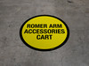 Romer Arm Accessories Cart Floor Sign