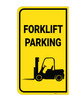 Forklift Parking - Floor Marking Sign Forklift Parking - Floor Marking Sign