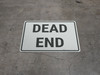 Dead End Rectangle - Floor Marking Sign Dead End Rectangle - Floor Marking Sign