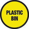 Plastic Bin Floor Sign Plastic Bin Floor Sign