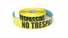 No Trespassing - Inline Printed Floor Marking Tape