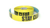 Stay Clear - Inline Printed Floor Marking Tape