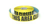 This Area Closed Off - Inline Printed Floor Marking Tape