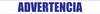 Advertencia - Inline Printed Floor Marking Tape