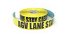 AGV Lane Stay Clear - Inline Printed Floor Marking Tape
