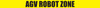 AGV Robot Zone - Inline Printed Floor Marking Tape