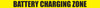 Battery Charging Zone - Inline Printed Floor Marking Tape