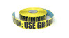 Caution: Use Grounding Devices - Inline Printed Floor Marking Tape