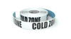 Cold Zone - No Prolonged Exposure - Inline Printed Floor Marking Tape
