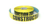 Construction Zone - Inline Printed Floor Marking Tape