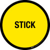 Stick Floor Sign