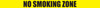 No Smoking Zone - Inline Printed Floor Marking Tape