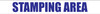 Stamping Area - Inline Printed Floor Marking Tape