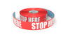 Stop Here - Inline Printed Floor Marking Tape Stop Here - Inline Printed Floor Marking Tape