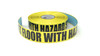 Wet Floor with Hazard Stripes - Inline Printed Floor Marking Tape Wet Floor with Hazard Stripes - Inline Printed Floor Marking Tape