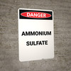 Ammonian Sulfate - Portrait Wall Sign