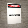 Antifreeze - Portrait Wall Sign Antifreeze - Portrait Wall Sign