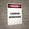 Carbon Monoxide - Portrait Wall Sign