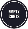 Empty Carts Floor Sign Empty Carts Floor Sign