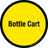 Bottle Cart Floor Sign Bottle Cart Floor Sign