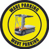 WAVE Parking Floor Sign