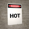 Hot - Portrait Wall Sign