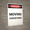 Moving Conveyors - Portrait Wall Sign