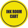 Ink Room Cart Floor Sign