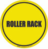 Roller Rack Floor Sign