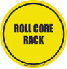 Roll Core Rack Floor Sign Roll Core Rack Floor Sign