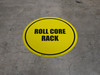 Roll Core Rack Floor Sign Roll Core Rack Floor Sign