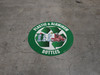 Recycle (Plastic & Aluminum Bottles) Floor Sign Recycle (Plastic & Aluminum Bottles) Floor Sign