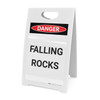 Falling Rocks - A-Frame Sign Falling Rocks - A-Frame Sign