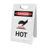 Hot with Icon - A-Frame Sign Hot with Icon - A-Frame Sign
