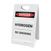 Hydrogen No Smoking - A-Frame Sign Hydrogen No Smoking - A-Frame Sign