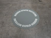 Wooden Spacer Recycling Floor Sign