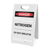 Nitrogen Do Not Breath - A-Frame Sign